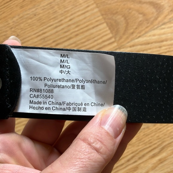 Source Unknown Black and Red Belt with Distinctive Design main image 6
